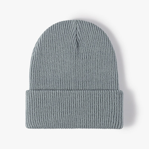 Gorro de lana para hombre simple y cálido de doble capa - The Noble Style