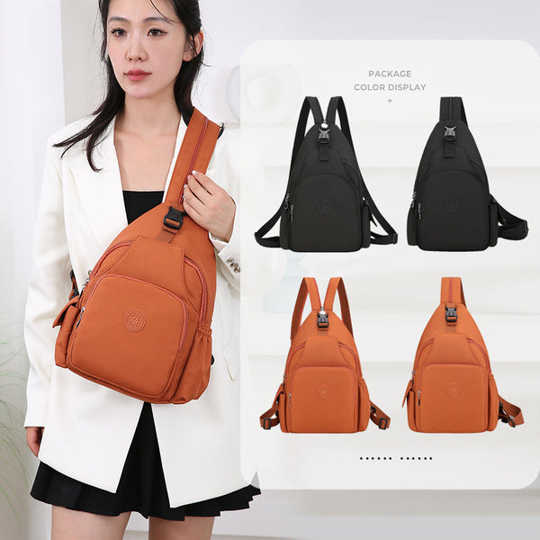 Mochila de moda femenina impermeable multifuncional para uso casual - The Noble Style