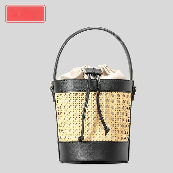 Bolso de ratán tejido a mano para mujeres - Nueva bolsa artesanal - The Noble Style