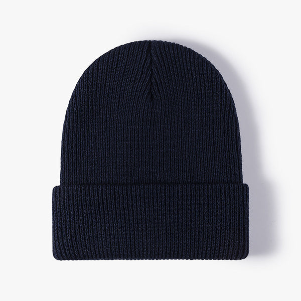 Gorro de lana para hombre simple y cálido de doble capa - The Noble Style