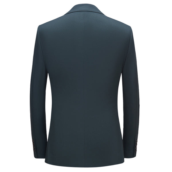 Traje de hombre slim fit casual estilo coreano para bodas y negocios - The Noble Style