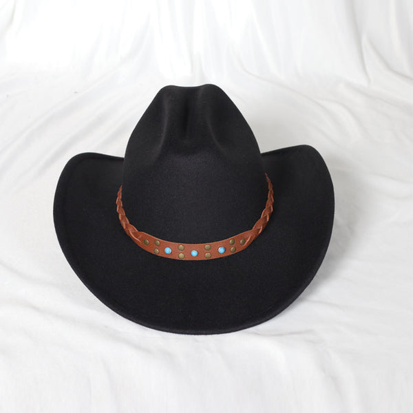 Sombrero vaquero de ala ancha de denim - The Noble Style