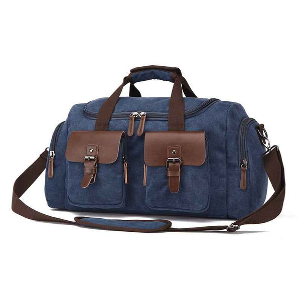 Bolso de viaje portátil de lona estilo europeo americano