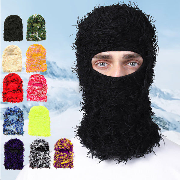 Balaclava Acrílica Divertida para Hombres y Mujeres Tejida a Mano - The Noble Style