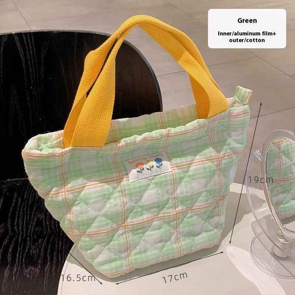 Bolsa térmica para comida - Bolsa de almuerzo portátil con foil de aluminio grueso