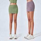 Falda de Yoga Alta de Jean en Nuevos Colores para Primavera y Verano