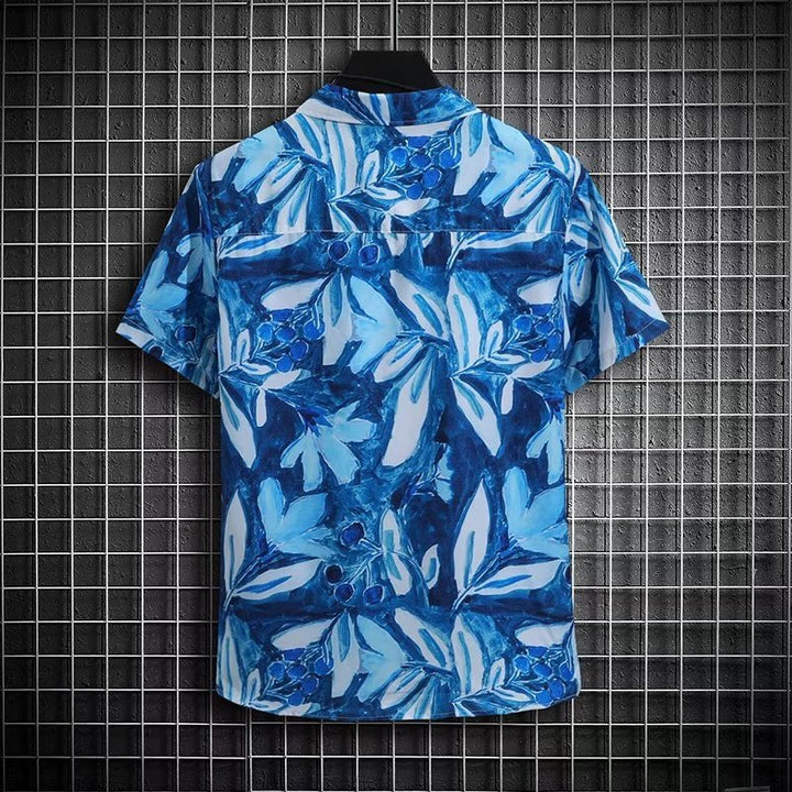 Camisa de verano para hombres grandes - Diseño suelto y moderno - The Noble Style