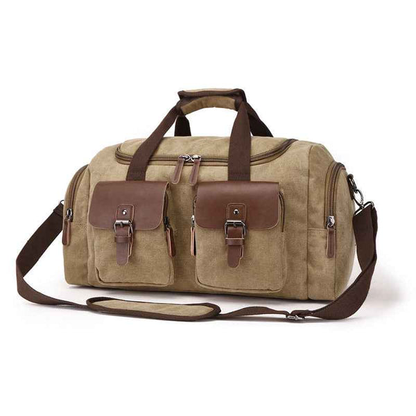 Bolso de viaje portátil de lona estilo europeo americano
