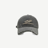 Gorra de béisbol denim desgastada y rasgada estilo urbano - The Noble Style