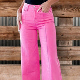 Pantalones de campana digitales 3D para mujer - The Noble Style