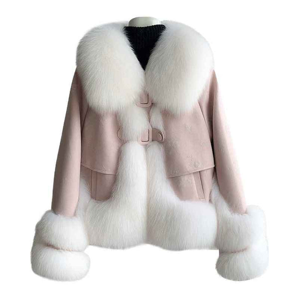 Chaqueta de invierno mujer gruesa y moderna, abrigo cálido y estiloso