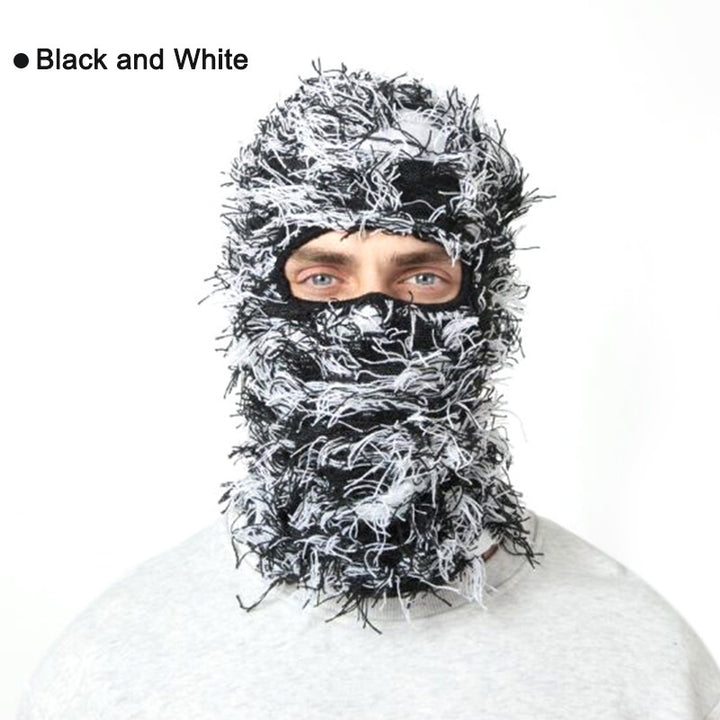 Balaclava Acrílica Divertida para Hombres y Mujeres Tejida a Mano - The Noble Style