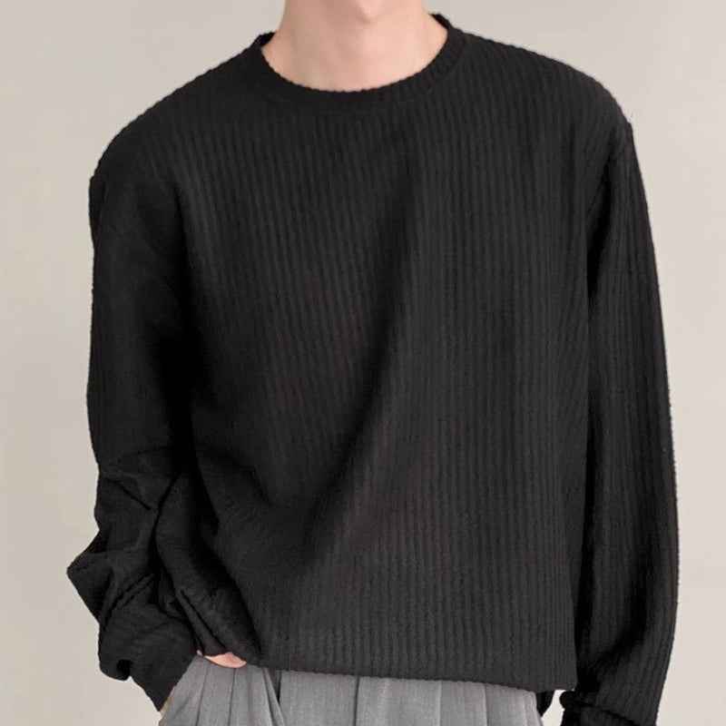 Camisa casual suelta para hombres otoño - Prenda cómoda y versátil