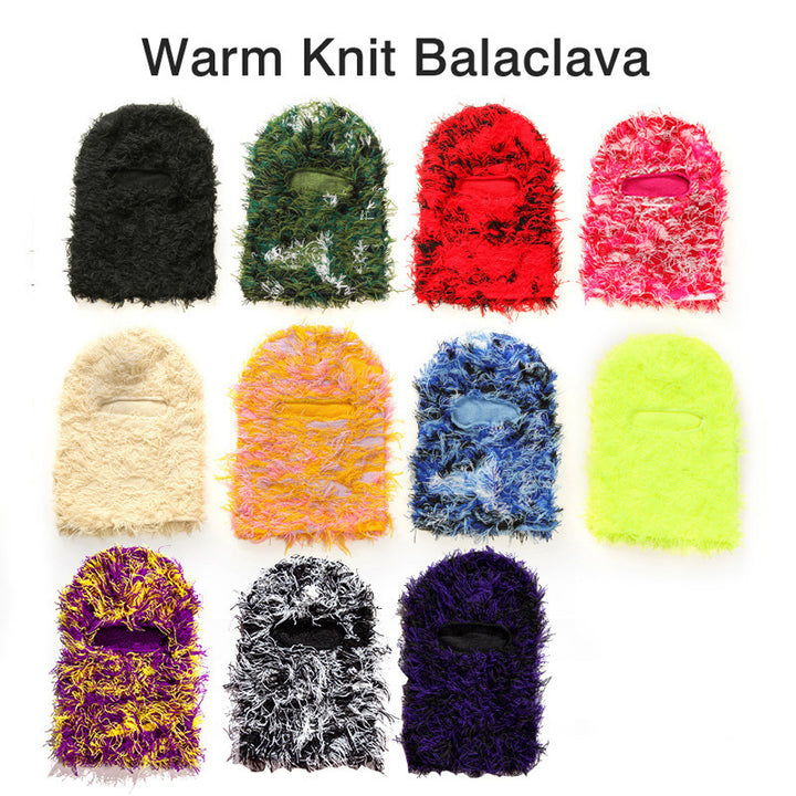 Balaclava Acrílica Divertida para Hombres y Mujeres Tejida a Mano - The Noble Style