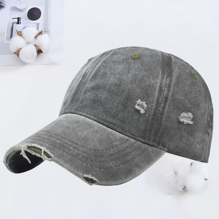 Gorra de béisbol exterior bordada con diseño impreso y lavado a la moda - The Noble Style