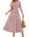 Vestido Maxi Floral de Verano - Casual y Elegante para el Verano - The Noble Style