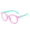 Fashion Arrow Round Blue Light Blocking Glasses
