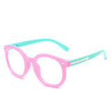 Fashion Arrow Round Blue Light Blocking Glasses