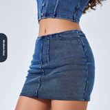 Falda de Yoga Alta de Jean en Nuevos Colores para Primavera y Verano