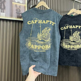 Camiseta de verano masculina estilo americano de manga corta de alta calidad - The Noble Style