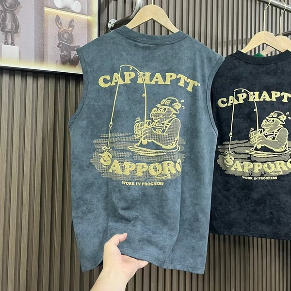 Camiseta de verano masculina estilo americano de manga corta de alta calidad - The Noble Style