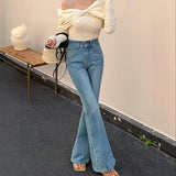 Pantalones de campana ajustados mujer de talle alto - Moda y comodidad - The Noble Style