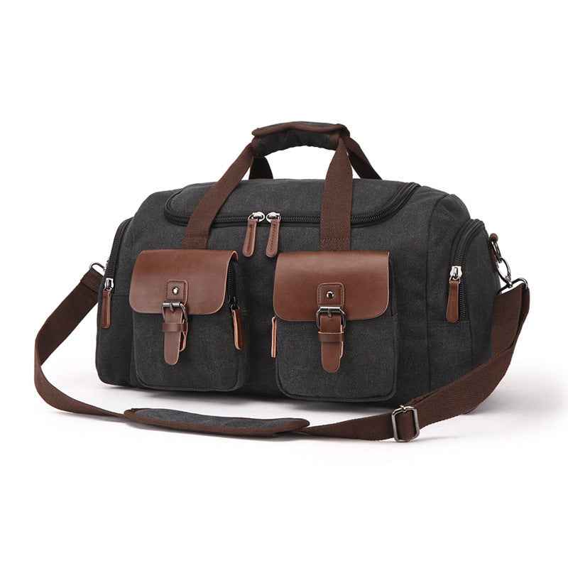 Bolso de viaje portátil de lona estilo europeo americano