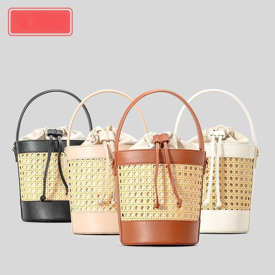Bolso de ratán tejido a mano para mujeres - Nueva bolsa artesanal - The Noble Style