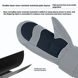 Guantes de esquí impermeables con muñequera incorporada, absorción de impactos, calidez y resistencia al agua - The Noble Style