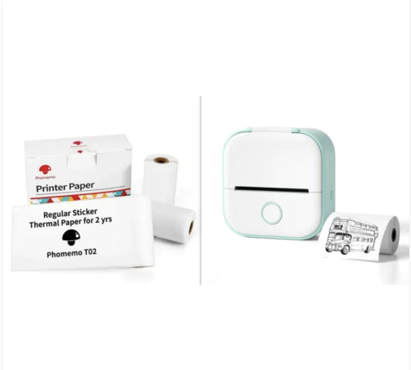 Mini Portable Bluetooth Label Printer