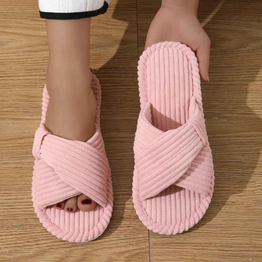 Zapatos de casa antideslizantes planos para parejas