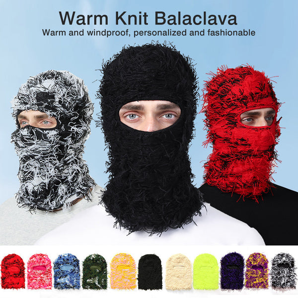 Balaclava Acrílica Divertida para Hombres y Mujeres Tejida a Mano - The Noble Style