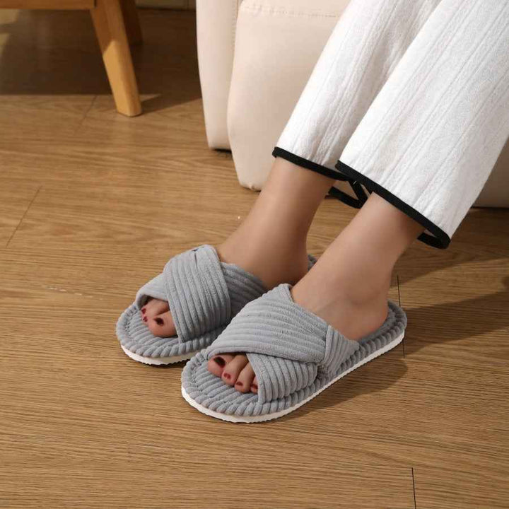 Zapatos de casa antideslizantes planos para parejas
