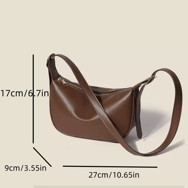 Bolso mujer retro estilo nuevo para oficina, bolso de hombro versátil para otoño e invierno - The Noble Style