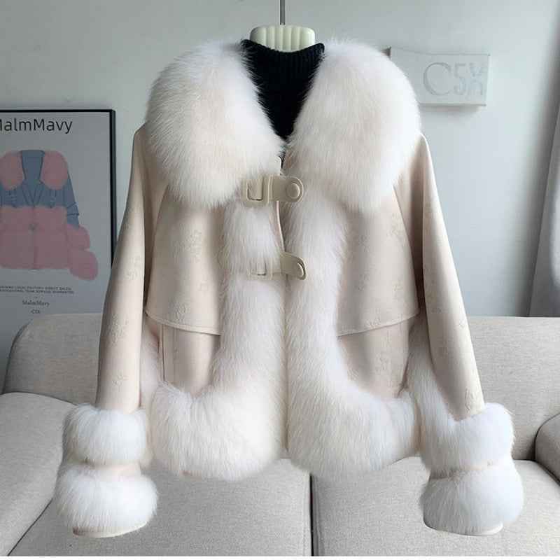 Chaqueta de invierno mujer gruesa y moderna, abrigo cálido y estiloso