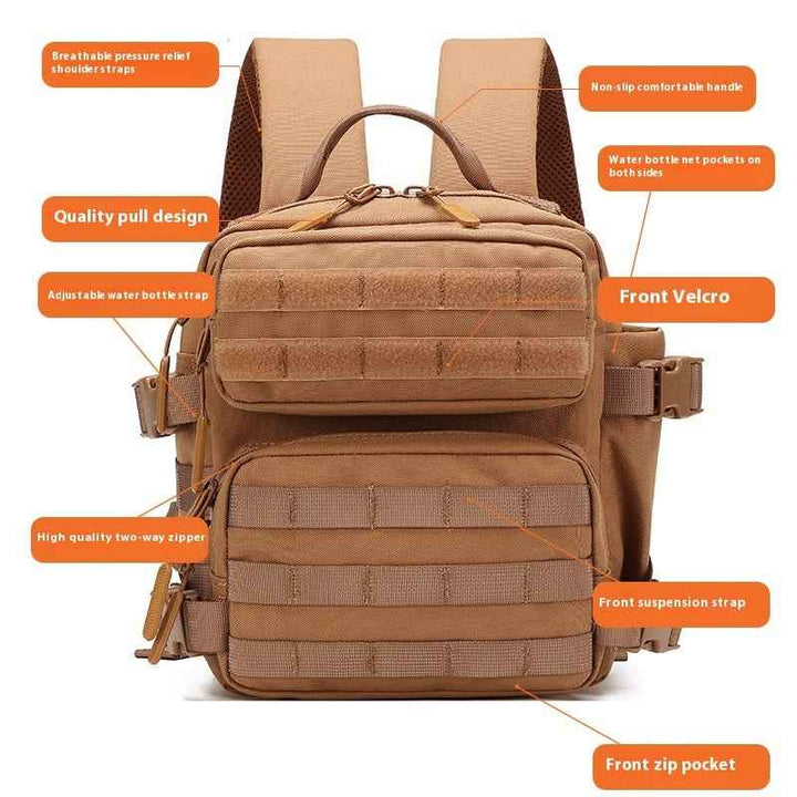 Mochila táctica 9L: Mochila multifuncional mini fitness