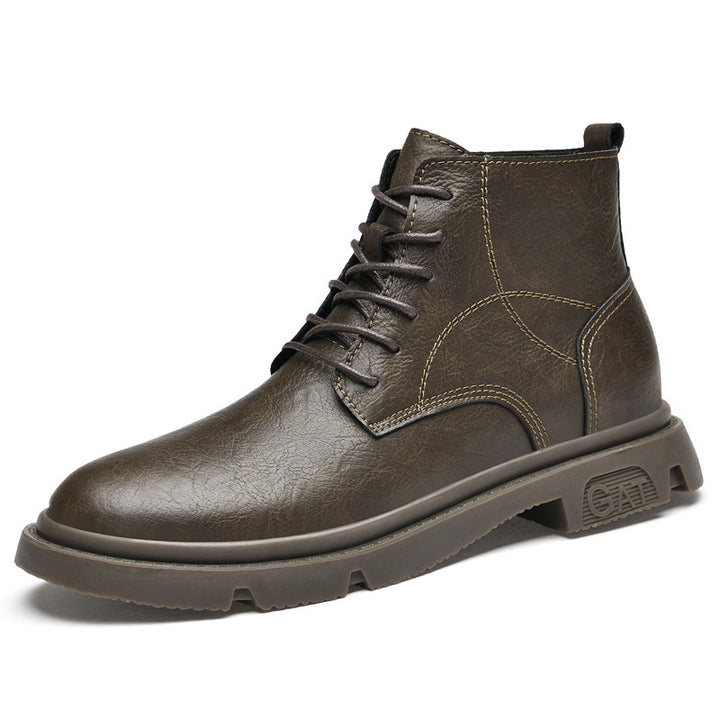 Botas elevadoras de hombre Martin otoño 10cm transpirables - The Noble Style