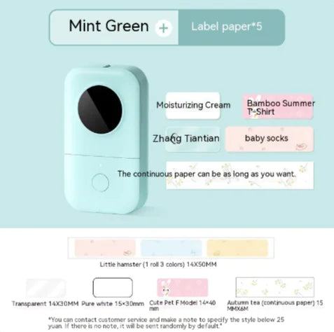 SmartPrint Mini: Household Thermal Label Printer