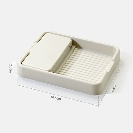 Azosowo 2-Pack Large Ice Cube Trays for Whiskey Silicone Square 2-inch Ice Cube Trays with Lid Stackable Ice Cube Trays for Freezer Easy-Release Ice Cube Maker Mold for Cocktail Bourbon Drinks