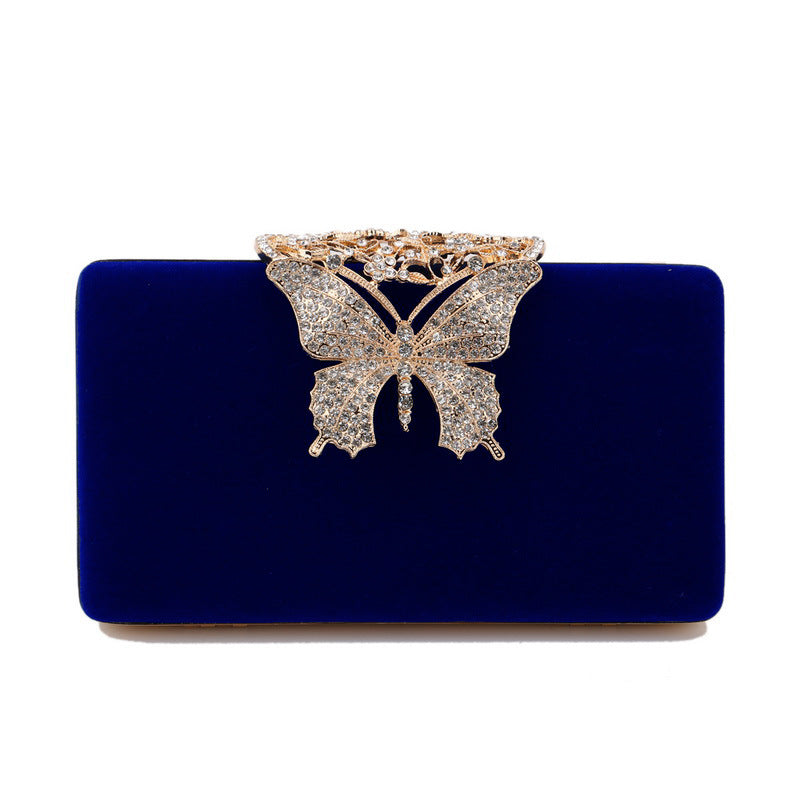 Bolso de terciopelo para mujer para banquetes y eventos de noche - The Noble Style
