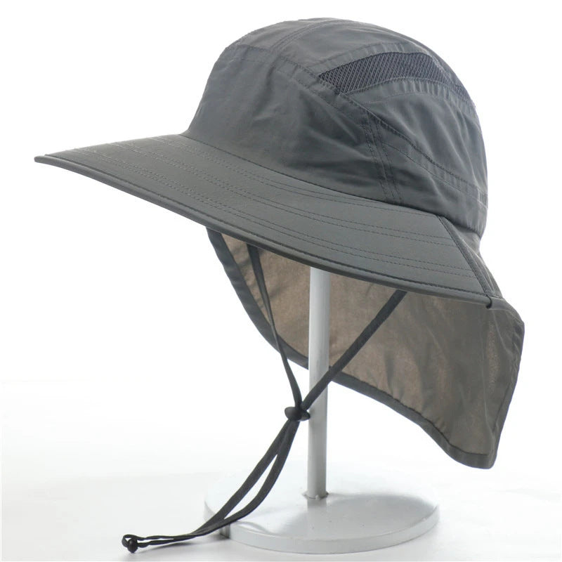 Sombrero de protección solar para hombres - Ideal para el verano y actividades al aire libre - The Noble Style