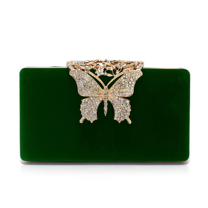 Bolso de terciopelo para mujer para banquetes y eventos de noche - The Noble Style