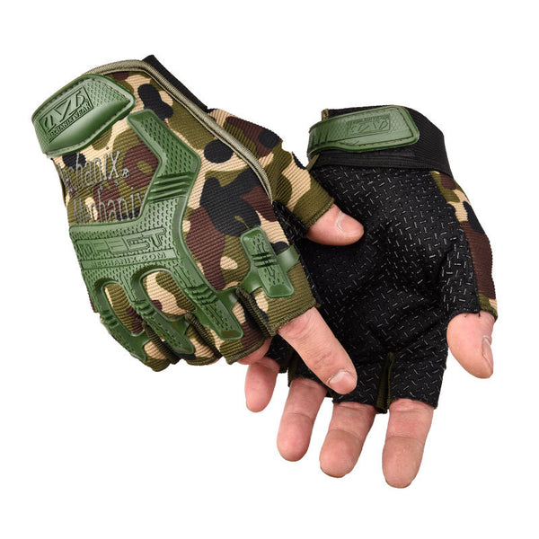 Guantes de ciclismo para hombres: guantes de entrenamiento deportivo al aire libre y antideslizantes para el verano - The Noble Style
