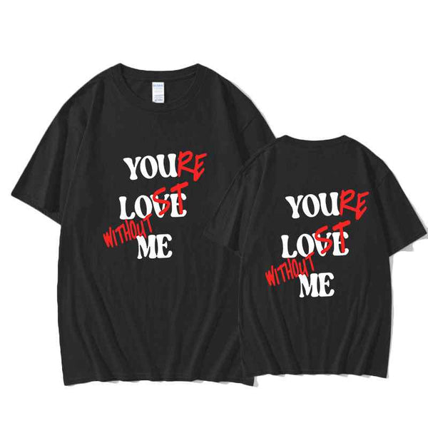 Camiseta impresa You Love Me para verano, mujer y hombre, corta sl
