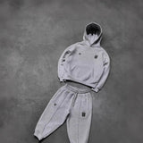 Chaqueta con capucha y pantalones deportivos: sudadera de manga larga y pantalones cómodos - The Noble Style