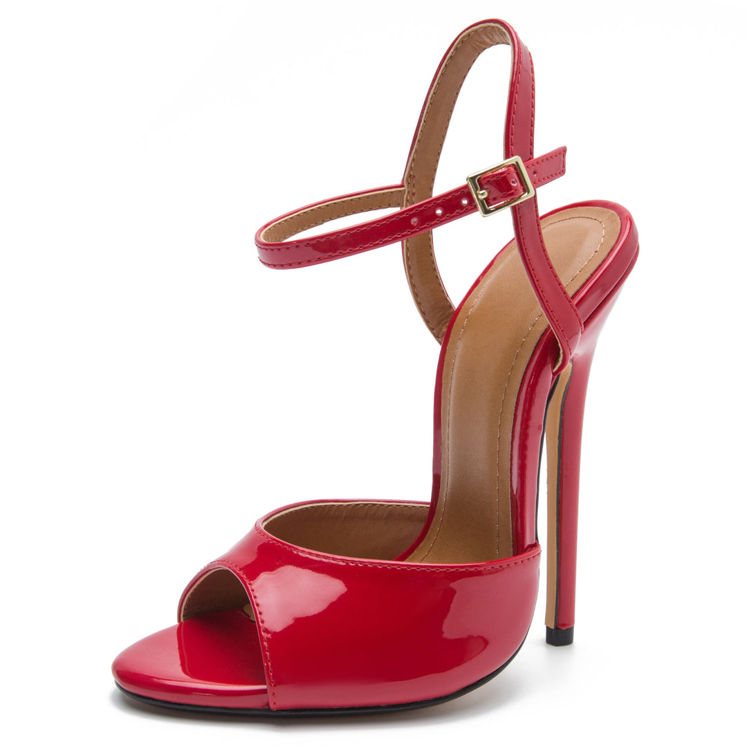 Tacones de cuero elegantes para mujer - Altos y cómodos para ocasiones casuales - The Noble Style
