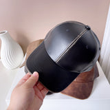 Sombrero de béisbol de cuero patentado lavado para un estilo único - The Noble Style