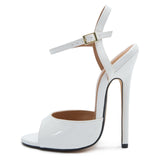 Tacones de cuero elegantes para mujer - Altos y cómodos para ocasiones casuales - The Noble Style