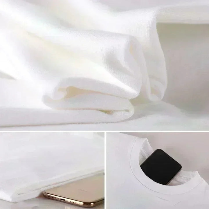 Camiseta oversized de letra para hombres con patrón de personalidad - The Noble Style