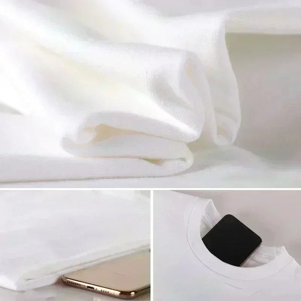 Camiseta oversized de letra para hombres con patrón de personalidad - The Noble Style